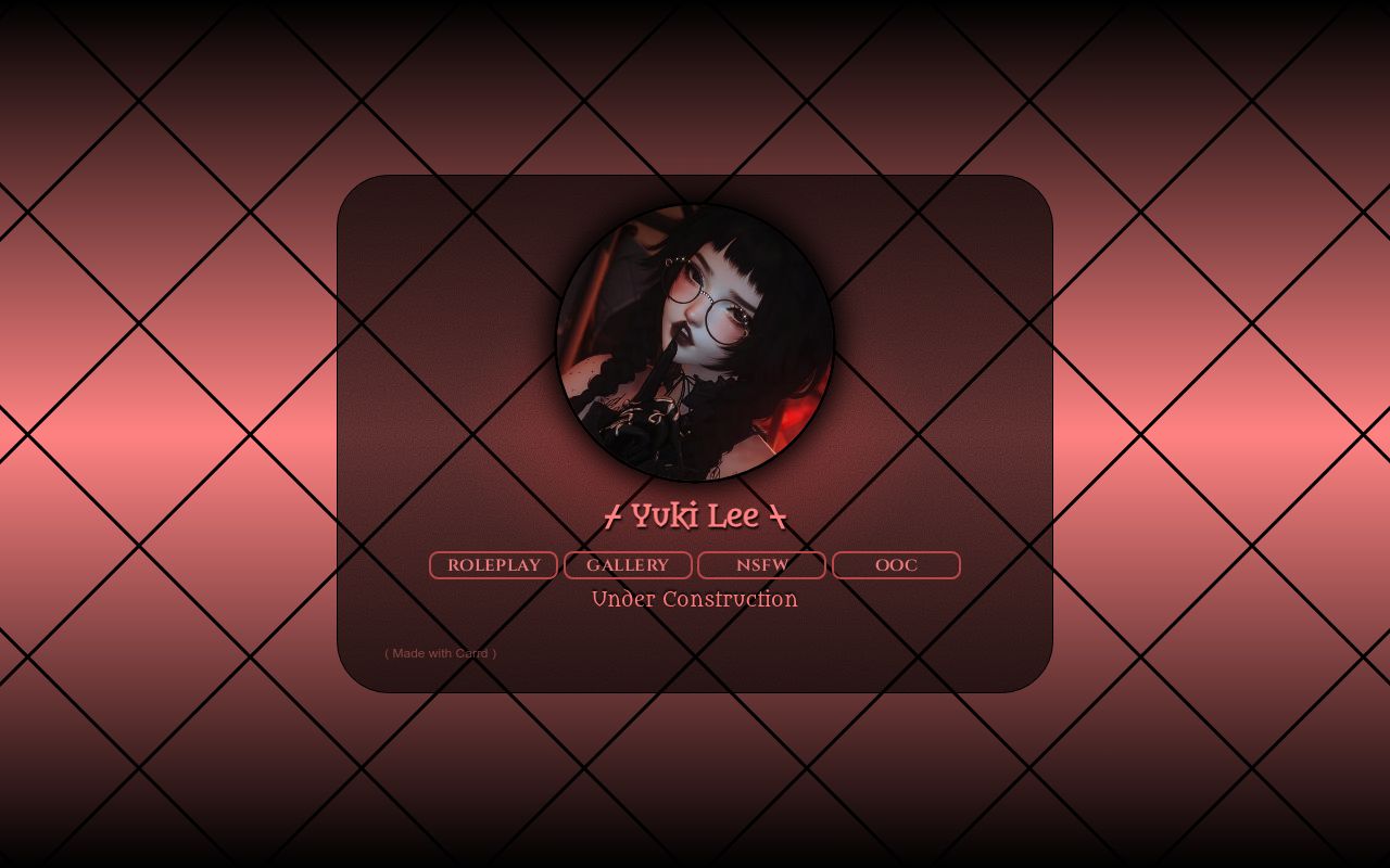Carrd profile picture for @yukilee